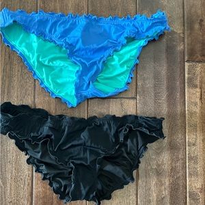 Victoria’s Secret bathing suit bottoms.